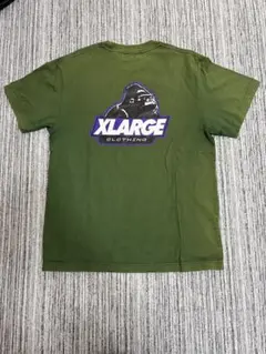 XLARGE グリーン Tシャツ ゴリラデザイン 色褪せあり 値下げしました