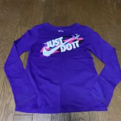 NIKE キッズ 長袖カットソー パープル