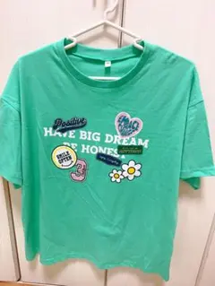 女の子 キッズ ジュニア 夏 綿100% 半袖 Tシャツ