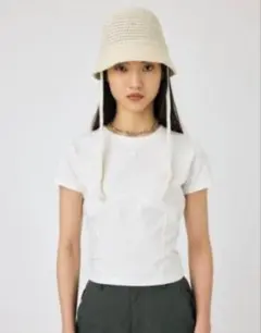 MOUSSY PIGMENT SWITCHING LOGO Tシャツ