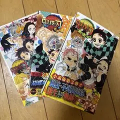 小説 鬼滅の刃 風の道しるべ 片羽の蝶 しあわせの花 3冊セット
