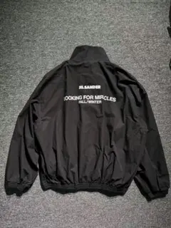 l Sander 極簡クラシックロゴ ナイロン防風コーチジャケット Mサイズ