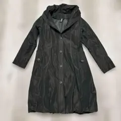 美品☆ダウンライナー付きコート　ライナーは取り外し可能　ダークブラウン　Ｓサイズ