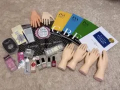 ネイル検定、練習用ハンド　セット