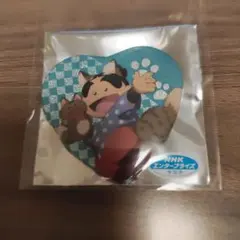 忍たま乱太郎　しんべヱ　ハート缶バッチ