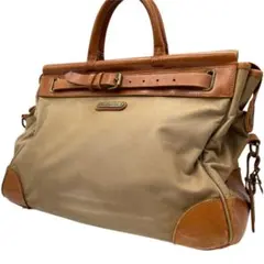 Polo Ralph Lauren キャンバス レザー ドクターバッグ