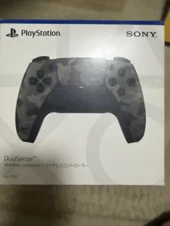 PS5 デュアルセンス ワイヤレスコントローラー グレー カモフラージュのサムネイル
