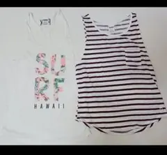 タンクトップ　2枚セット　ビクトリアズシークレット ノースリーブ　トップス