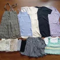 最終価格　ナチュラル　シンプル　キッズ　女の子　春夏　まとめ売り　14点