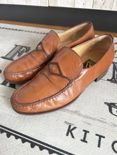 コールハーンBragano イントレチャート ローファー ブラウン 10.5 
