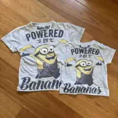 ミニオンズ　半袖　Tシャツ 2枚(90,120) ペア お揃いのサムネイル