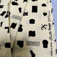 レア生地ドラえもん ハローキティ コラボ 約110✖約85サンリオ ⑥