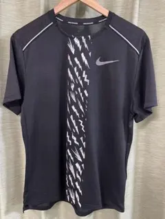 NIKE DRI-FIT ナイキ ランニング 半袖Tシャツ ブラック Lサイズ