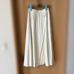 フェイクレザースカート