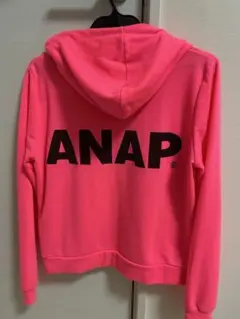 ANAP フード付きパーカー ピンク　アナップ　フリーサイズのサムネイル