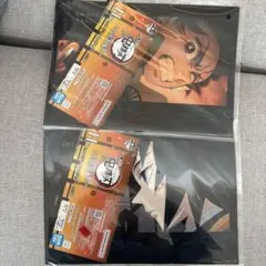 鬼滅の刃 一番くじ　ミニビジュアルポスター　炭治郎　義勇セット