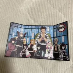 鬼滅の刃 ミニ屏風コレクション（柱）　鬼殺隊報特別報告書　煉獄杏寿郎極レアシール