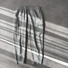 M*i様 16928 NIKE 刺繍ロゴ スウェットパンツ グレー