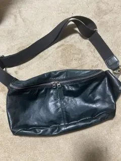 Butler Verner Sails グリーン 馬革　ボディバッグ