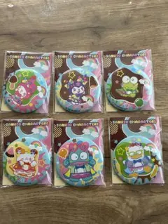 サンリオキャラクター 缶ミラー6個コンプリートセット