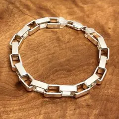 インディア ヴィンテージ シルバーリンクチェーン ブレスレット