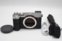 SONY (ソニー) α7C II ボディ シルバー ショット数1,360回 SONY α7C II ボディ シルバー ILCE-7CM2 S | デジタル一眼,ソニー