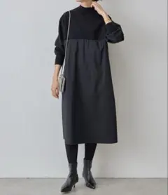 3pattern ribbon dress/Audire アウディーレ - メルカリ