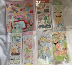 韓国作家ステッカー シール メリング デコ 平成レトロ まとめ売り 日記