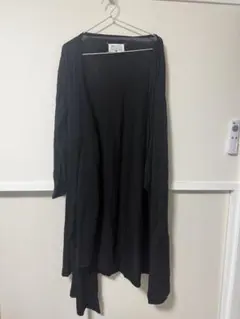 MaisonMargiela マルジェラ ロングカーディガン ブラック サイズSのサムネイル