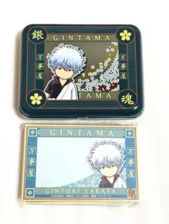 銀魂 缶入りメモ帳 メモ缶 坂田銀時 土方 高杉 沖田