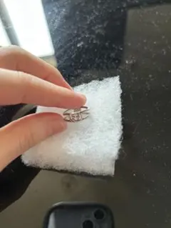 GUCCI インターロッキングG スリムオープンバンド リング 指輪 5号