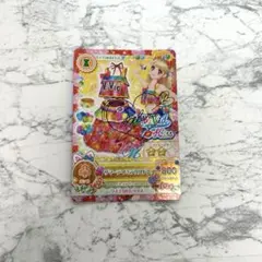 アイカツカード プレミアム 夏樹みくる サイン入り サマーデイミラクルドレス