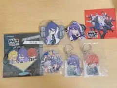 麻天狼 ヒプノシスマイク ストラップ キーホルダー 缶バッジ ステッカー セット