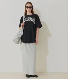 coca 完売品 テールカット半袖ロゴTシャツ