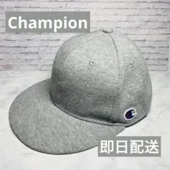 Champion チャンピオン グレー スウェット キャップ 刺繍