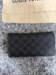 LOUIS VUITTON 루이비통 ダミエ 長財布 箱付き