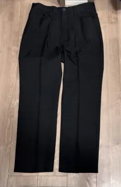 GU ブラック スラックス ゴムウエスト