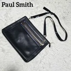 極美品 Paul Smith ポールスミス ショルダーバッグ ゴールド金具のサムネイル