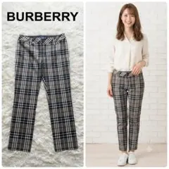 BURBERRY バーバリー ノバチェック ハーフパンツ キュロット ネイビー