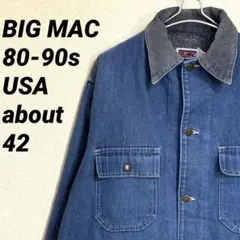 希少】60s BIGMAC ビッグマック オーバーオール エプロン ダブルニー
