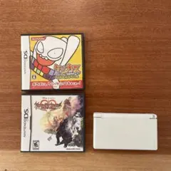 【任天堂】ニンテンドーDS Lite ホワイト ゲームソフト2本セット