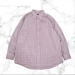 【美品】バーバリー ロンドン　長袖シャツ　ノバチェック　4L 大きいサイズ　BD