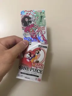 ワンピースカードゲーム ブルック OP11-054 ラウンドワン　即購入⚪︎ ワンピースカードゲーム ブルック OP11-054 ラウンドワンステッカー付