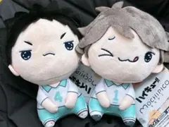 ハイキュー!! もちぴこぬいぐるみ　2種セット 及川 徹 岩泉 一