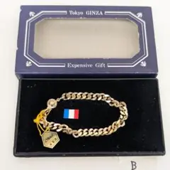 Tokyo GINZA 喜平チェーン　ブレスレット 18kgp　現状品 B