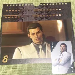 セガラッキーくじ　龍が如く　カレンダー　トランプ　錦山　▼