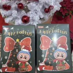 非売品　apple of my eyeクリスマス ポップマート ラブブ 2個