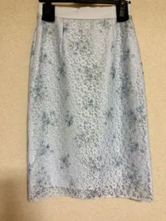 新品★ミッシュマッシュ　花柄レーススカート