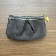 フェイラー FEILER ハイジ柄 黒 ポーチ