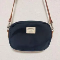 WONDER BAGGAGE ワンダーバゲージ ショルダーバッグ S ネイビー